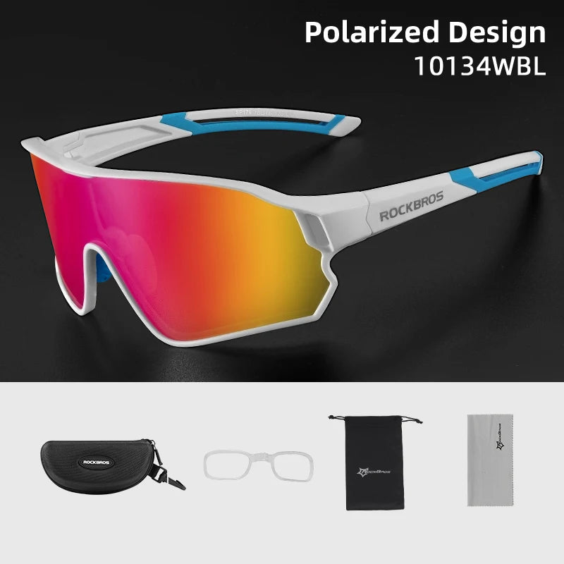 ROCKBROS Polarized UV400 Sunglasses For Outdoor Sports Cycling