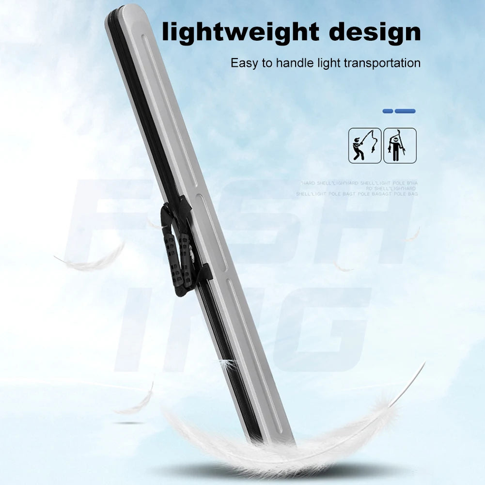 APWIKOGER Hard Shell Fishing Tackle Bag Portable Rod Carrier