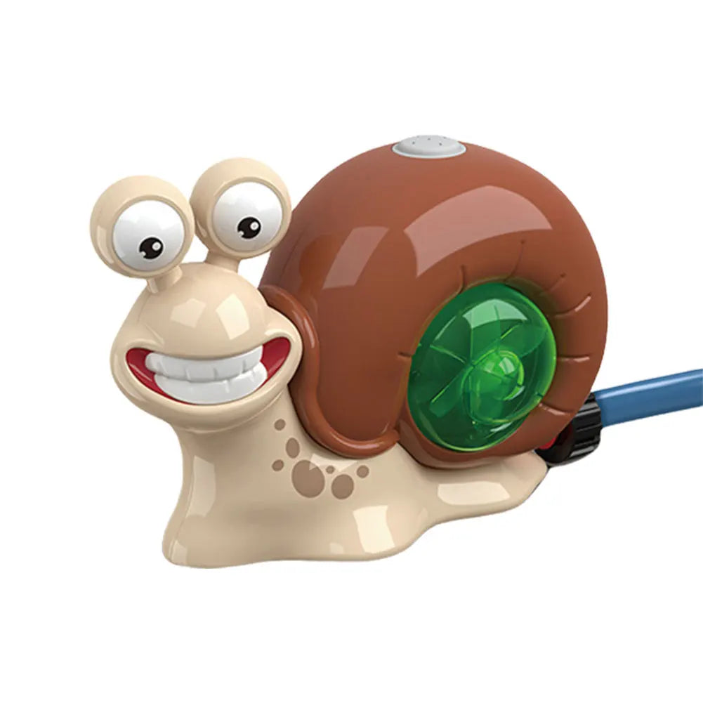 Shunmaii Cartoon Snail Water Sprinkler For Summer Backyard Fun