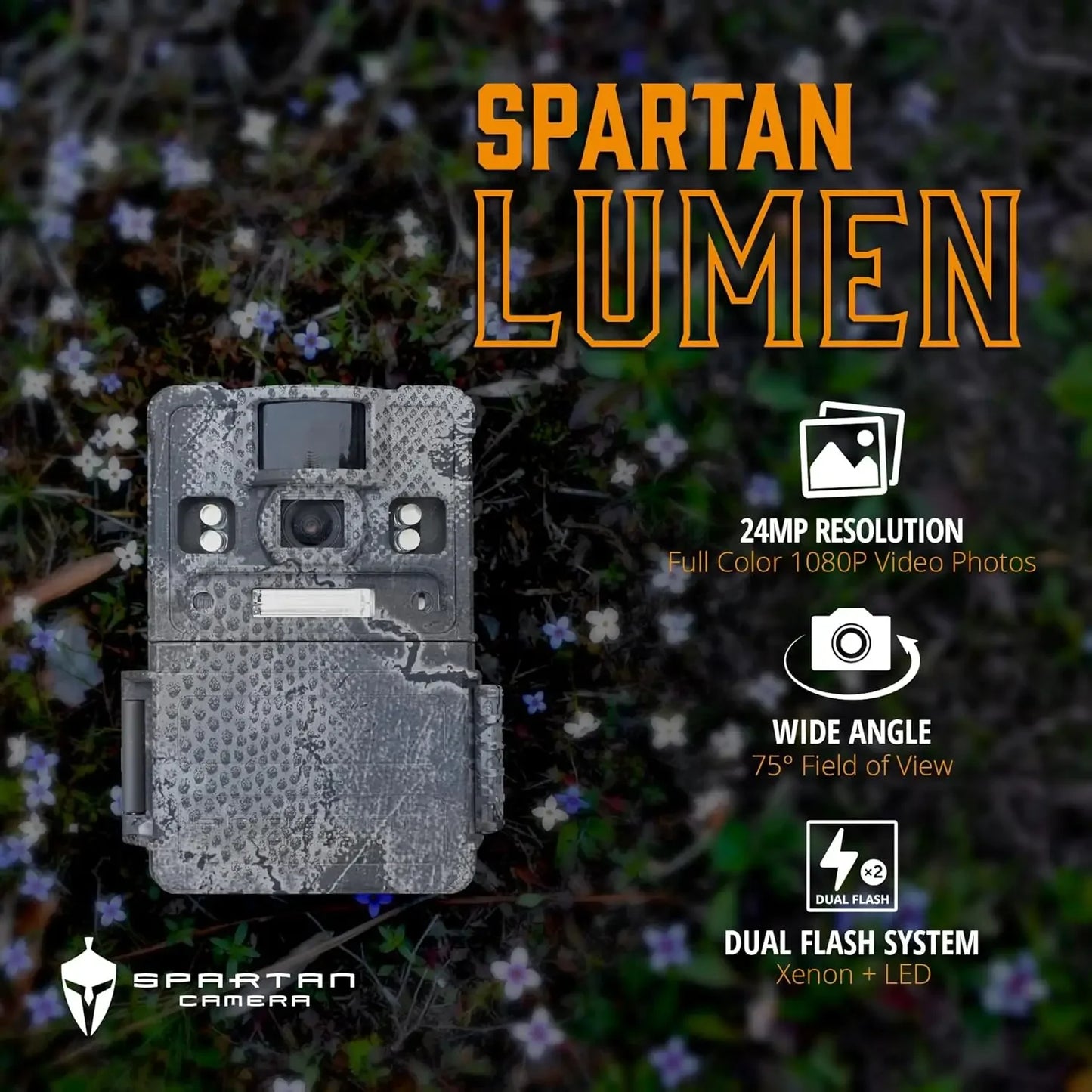 Spartan Camera Lumen Trail Camera 24MP Non Cellular Dual Flash