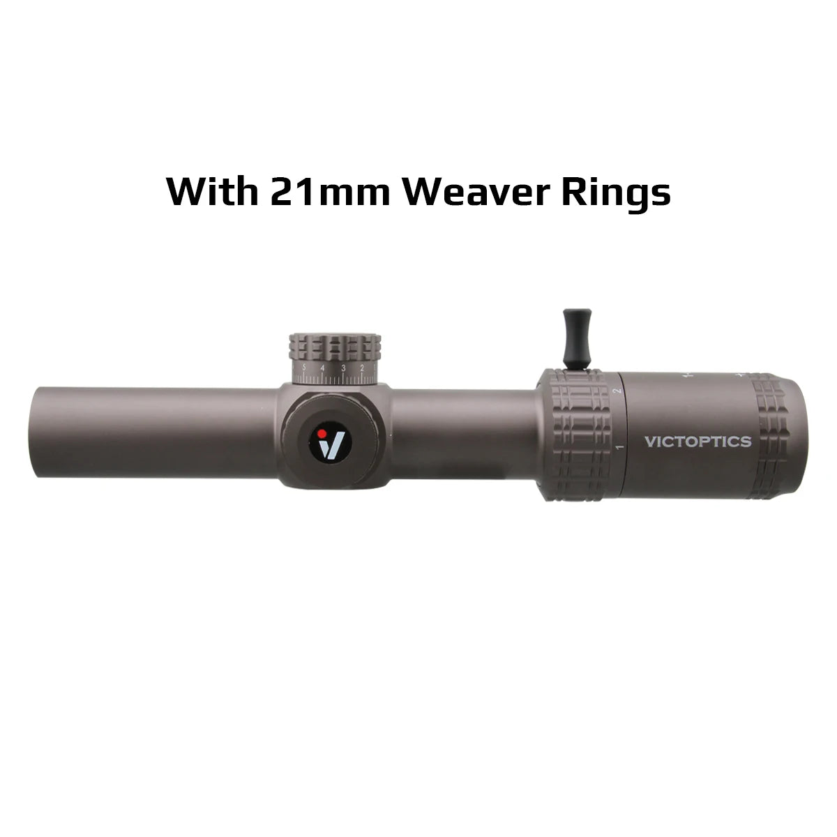 Vector Optics S6 Riflescope AR 15 Illumination Turret Lock