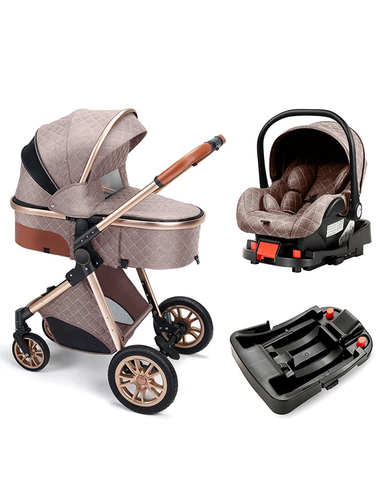 B.childhood 3 In 1 Baby Travel System Stroller Newborn Carrier