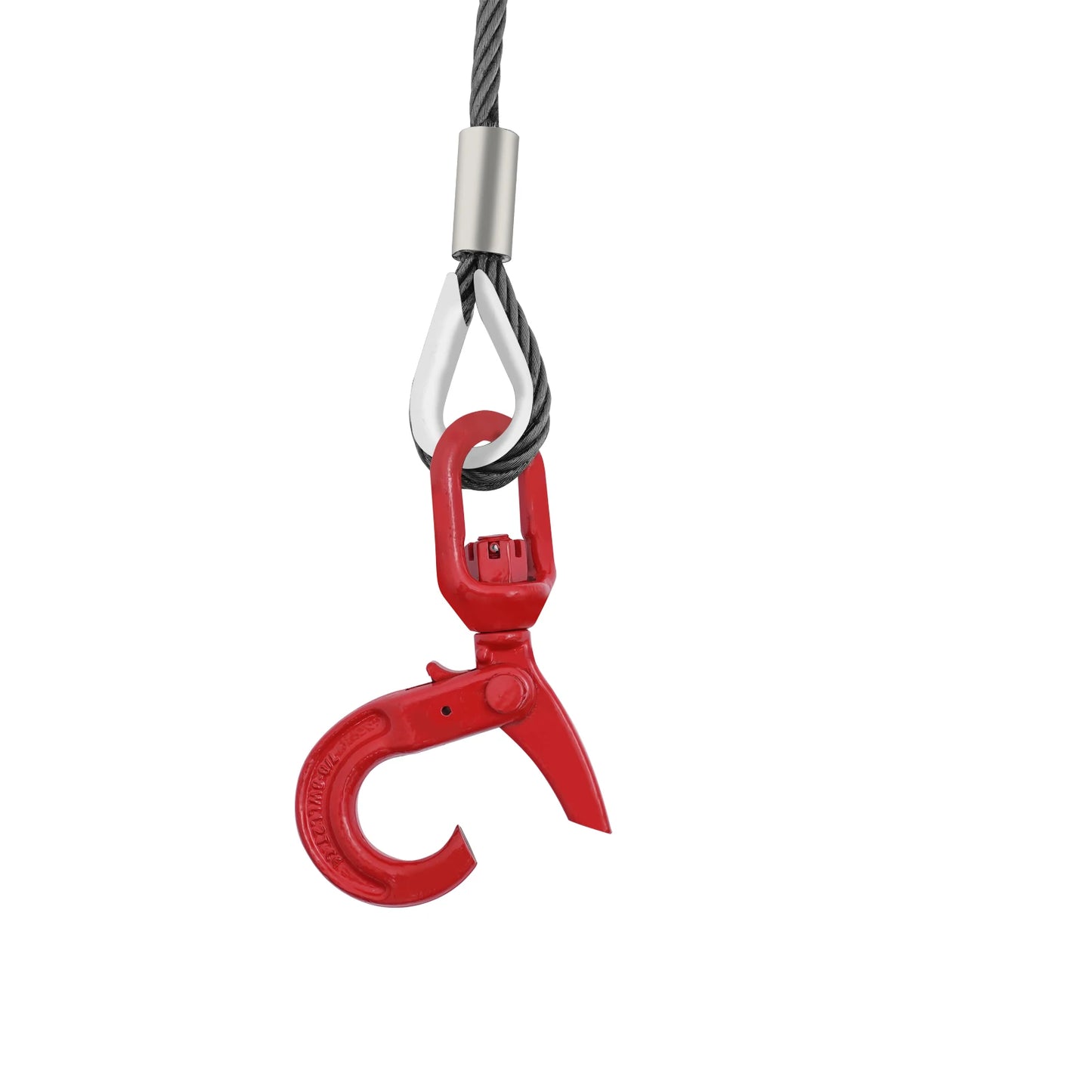Hign Concerned Heavy Duty Winch Cable With Hook For Lifting