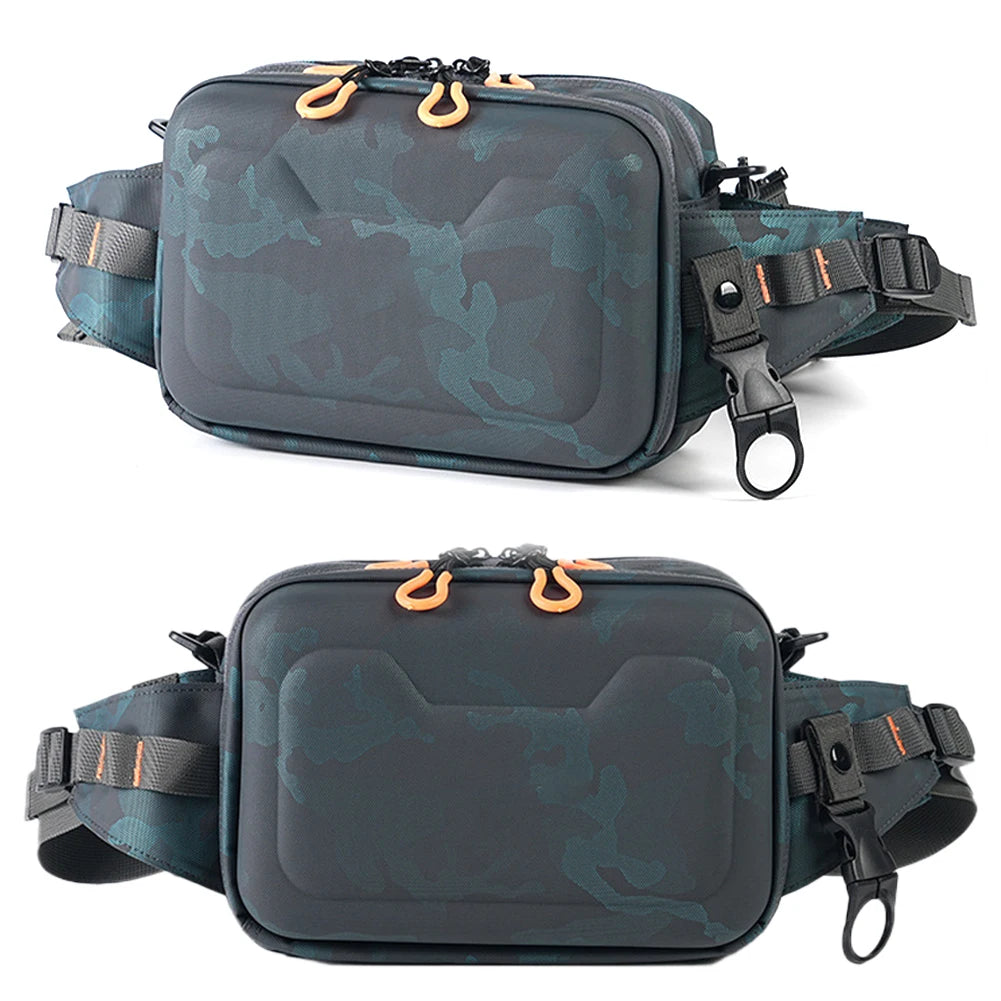 JOCESTYLE Fishing Fanny Pack Waterproof Tackle Storage Bag