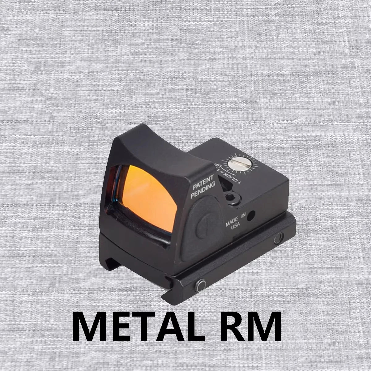 Tactical RM S Red Dot Sight Collimator Reflex For G17 Scope Optics Riflescope Fit Airsoft Weapons 20mm Rail Hunting