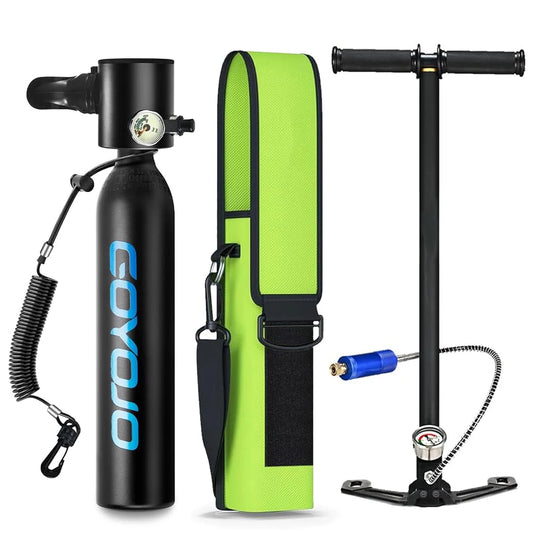 Kaalee Mini Scuba Tank With Pump For Snorkeling