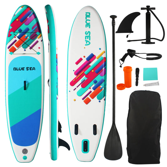 CADALENE Inflatable Stand Up Paddle Board for Adults EVA Deck