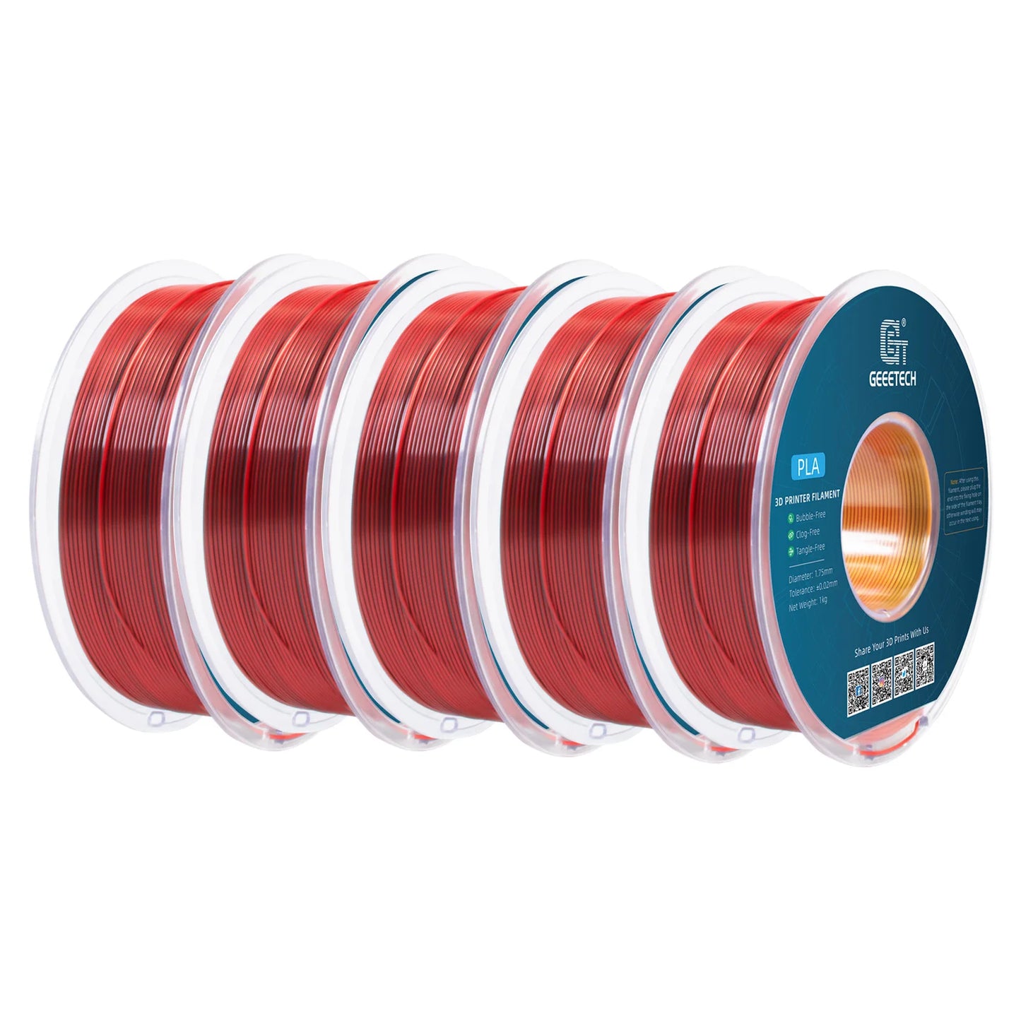 Geeetech Silk PLA Filament for 3D Printing