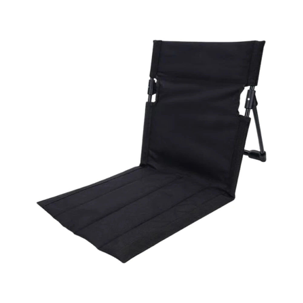 Folding Beach Chair With Back Support For Outdoor Use