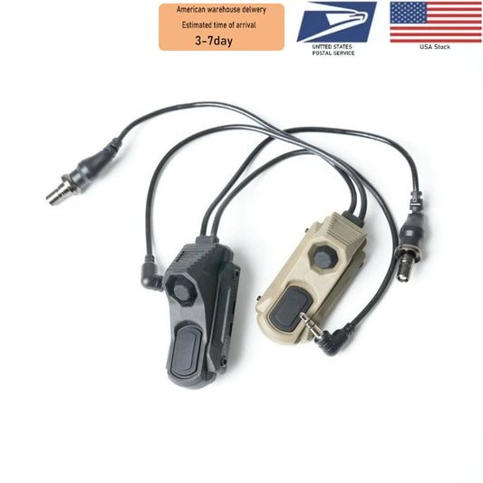 Tactical Dual Remote Pressure Switch for Picatinny Rails