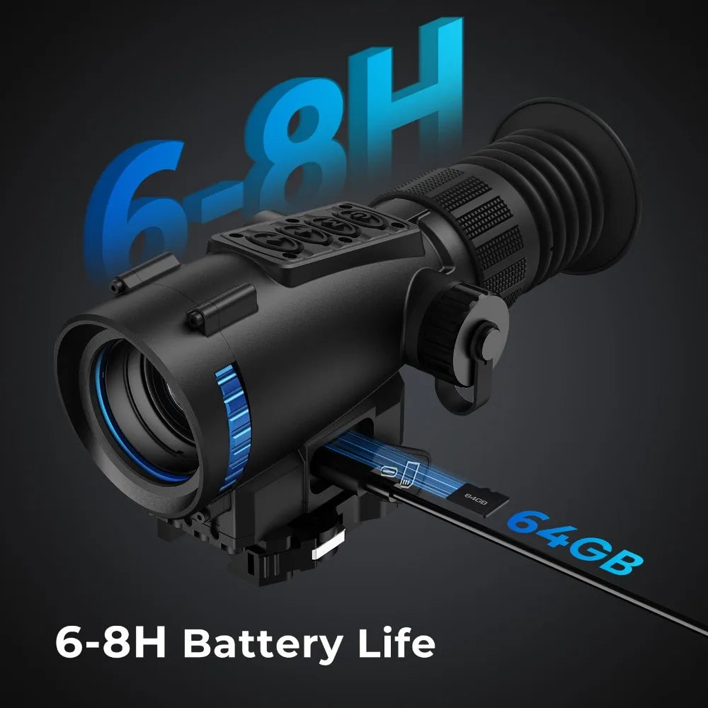 GOYOJO GRL335 Thermal Optics, 384×288 Pixel, GRL325 Thermal Scope Hunting, 1500-1800m Detection Range, RAV & Application