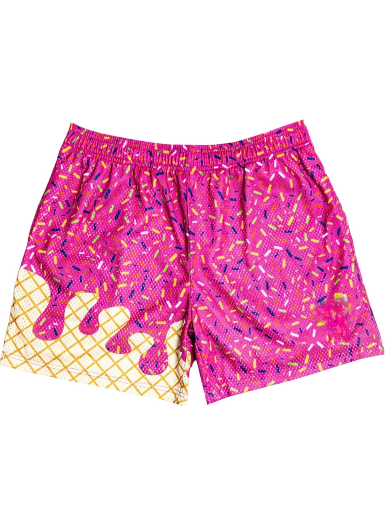 CN Fujian Cartoon Ice Cream Shorts For Women Bermuda