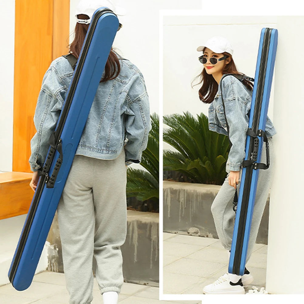 APWIKOGER Hard Shell Fishing Tackle Bag Portable Rod Carrier