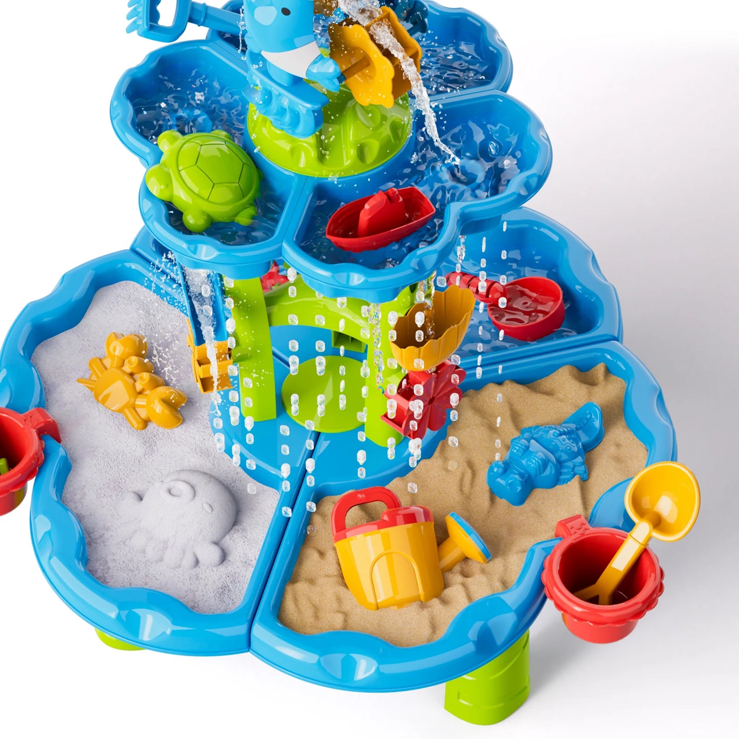 Kids Splash Water Table 4in1 Sand Toy for Outdoor Play