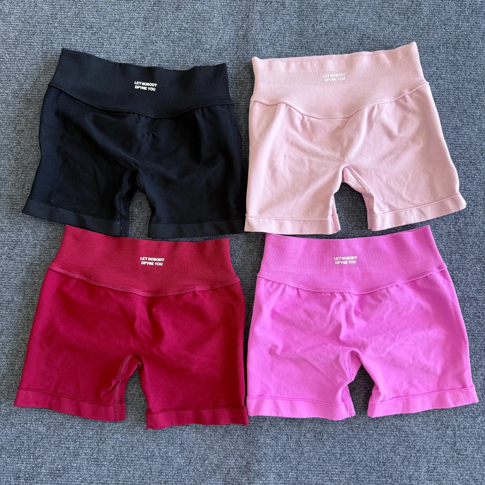 Craft of Weaving Impact Logo Shorts for Women Yoga Fitness