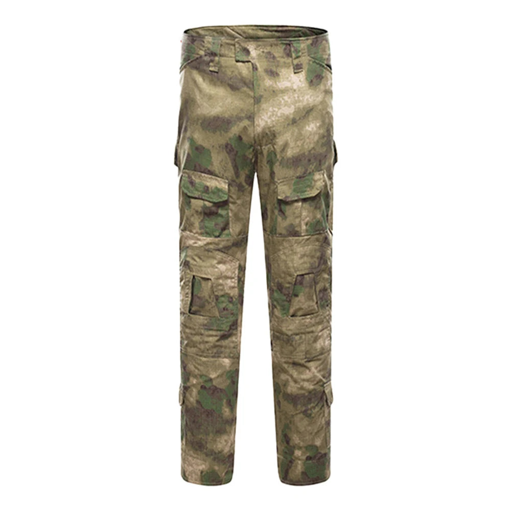 Combat Pants Tactical Camouflage Multicam For Outdoor Trekking Hunting