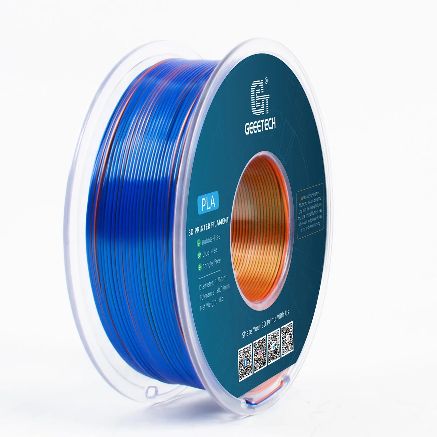 Geeetech Silk PLA Filament for 3D Printing