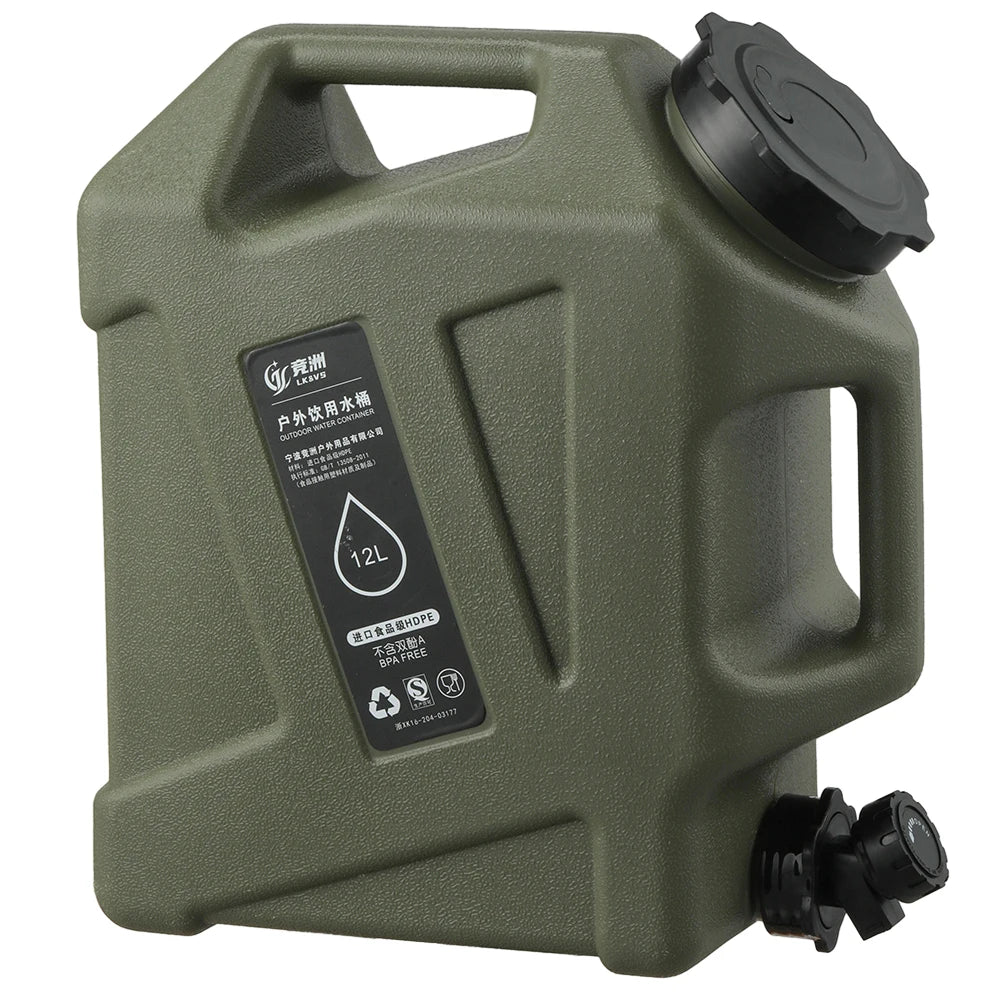 Alloet Camping Water Container No Leakage BPA Free Jug