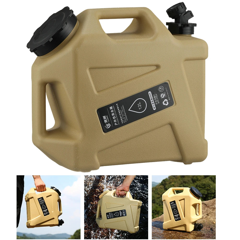 Alloet Camping Water Container No Leakage BPA Free Jug