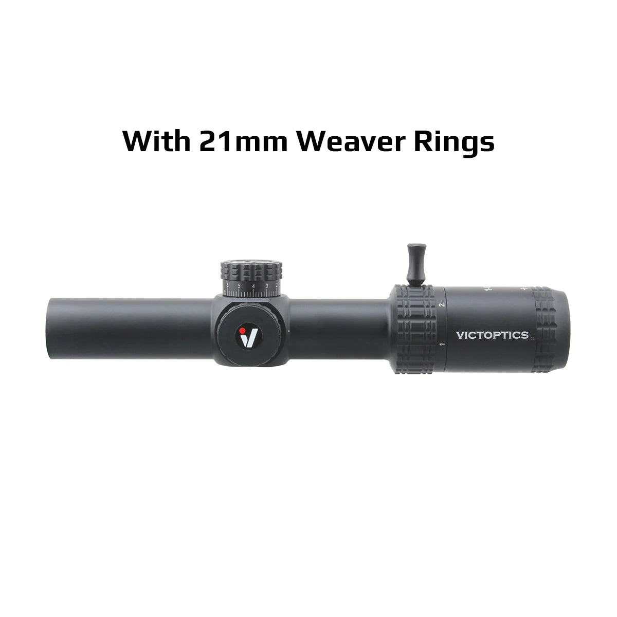 Vector Optics S6 Riflescope AR 15 Illumination Turret Lock