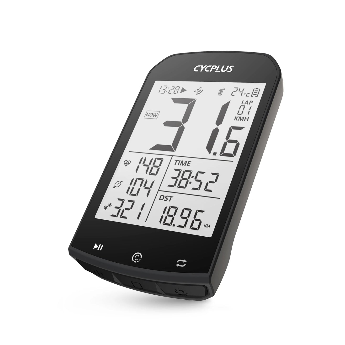 CYCPLUS M1 GPS Bicycle Computer With BLE 5.0 ANT Plus