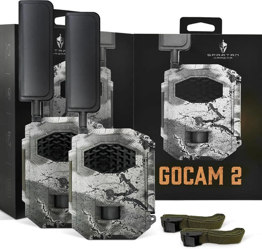Spartan Camera GoCam2 Dual Pack Trail Camera 4G LTE NightVision