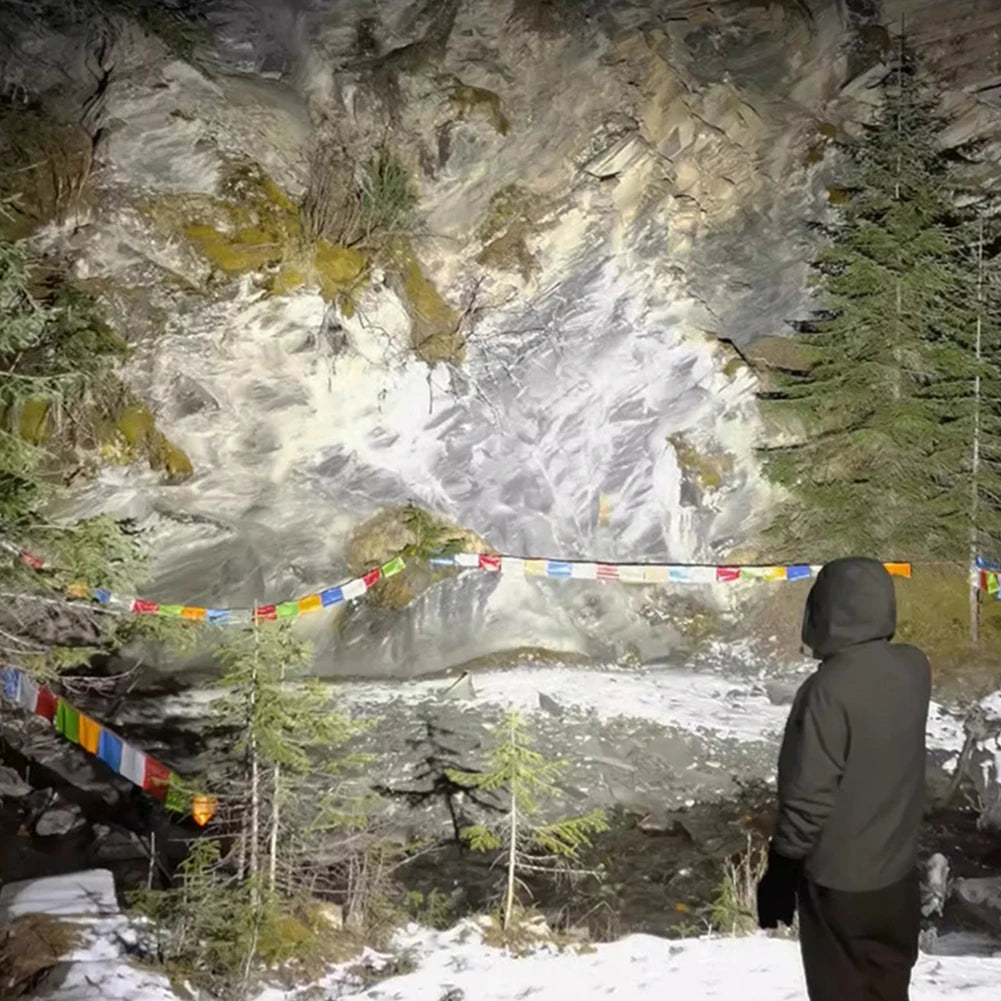 VAKIND COB LED Headlamp With Motion Sensor USB Rechargeable