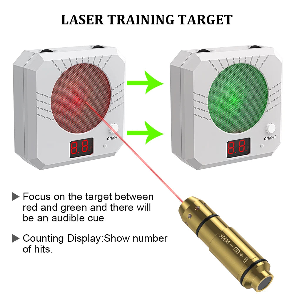 Infrared Induction Electronic Scoring Laser Target With Sound Effects
