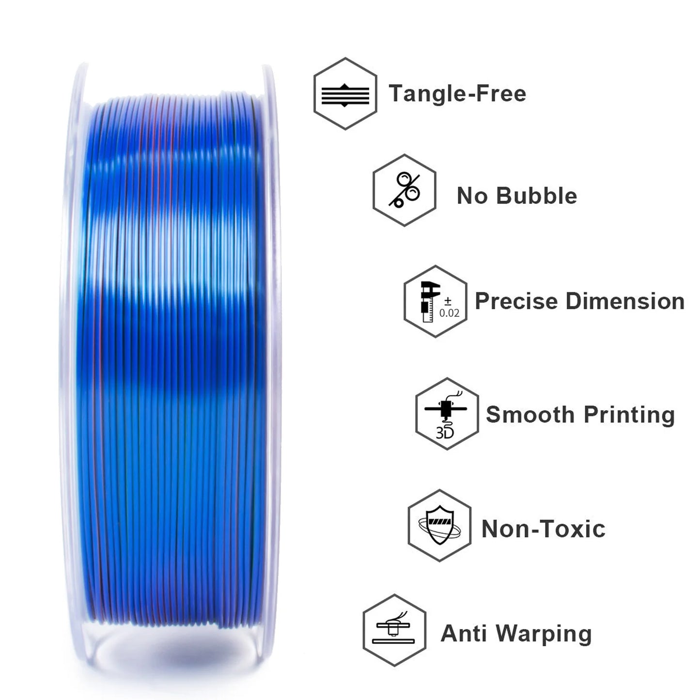 Geeetech Silk PLA Filament for 3D Printing