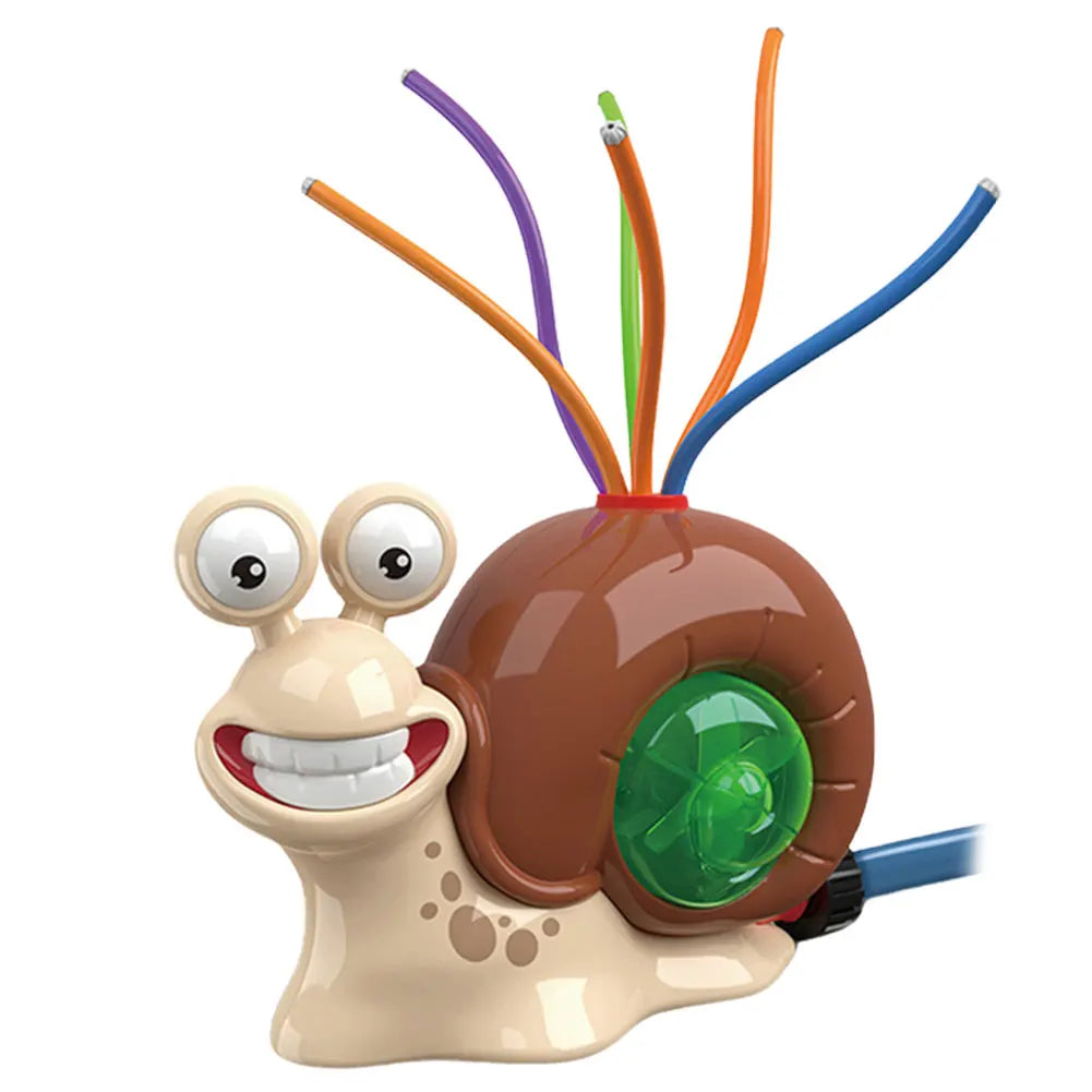 Shunmaii Cartoon Snail Water Sprinkler For Summer Backyard Fun
