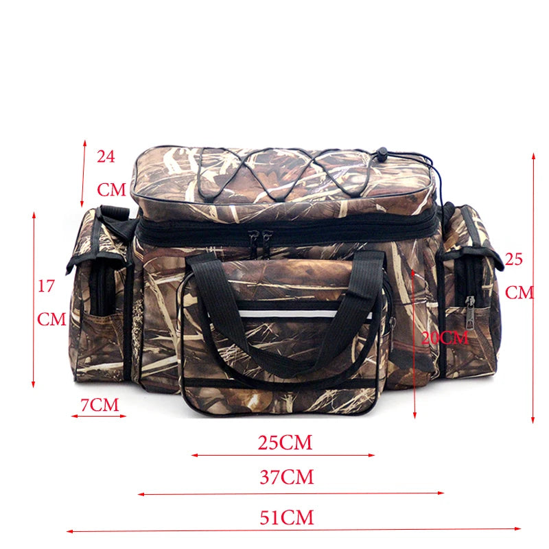 Waterproof Multifunction Fishing Bag With Waist Pack PJ198