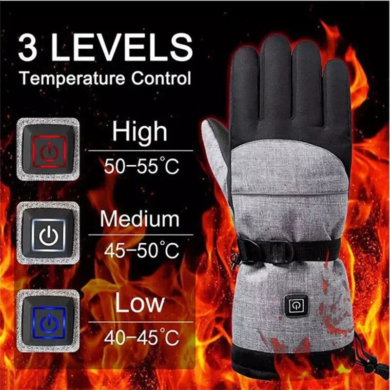 Guangdong Heated Gloves Electric Thermal Warmer Waterproof Outdoor Activities