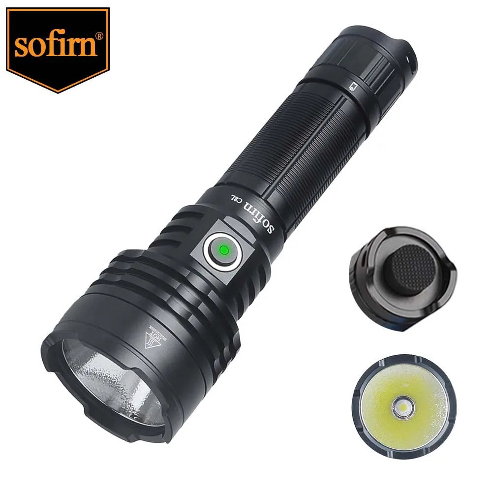 Sofirn C8L 3100lm USB C Rechargeable LED Flashlight