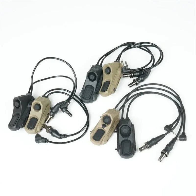 Tactical Dual Remote Pressure Switch for Picatinny Rails
