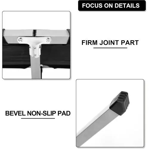 General Camping Cot With Storage Bag Lightweight Portable Bed Travel