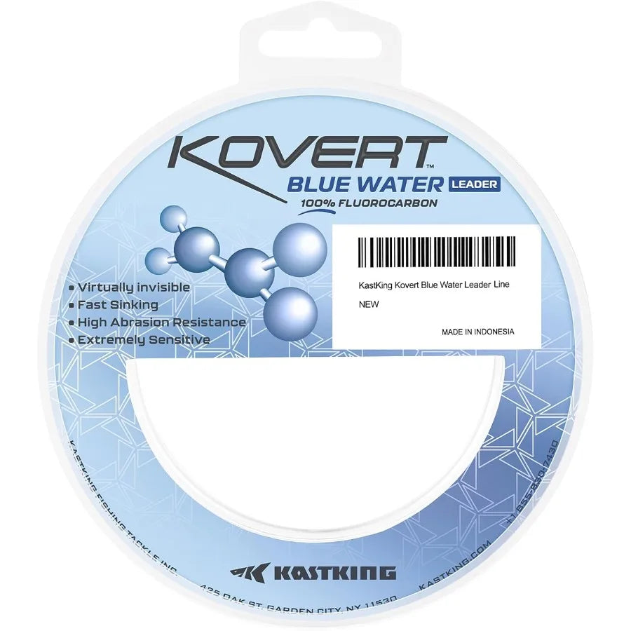 KastKing Kovert Fluorocarbon Fishing Line For Deep Water Angling