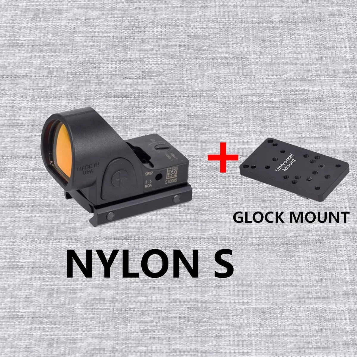 Tactical RM S Red Dot Sight Collimator Reflex For G17 Scope Optics Riflescope Fit Airsoft Weapons 20mm Rail Hunting