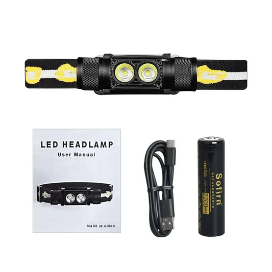 Sofirn H25S Mini LED Headlamp XML 1200 Lumen USB Rechargeable