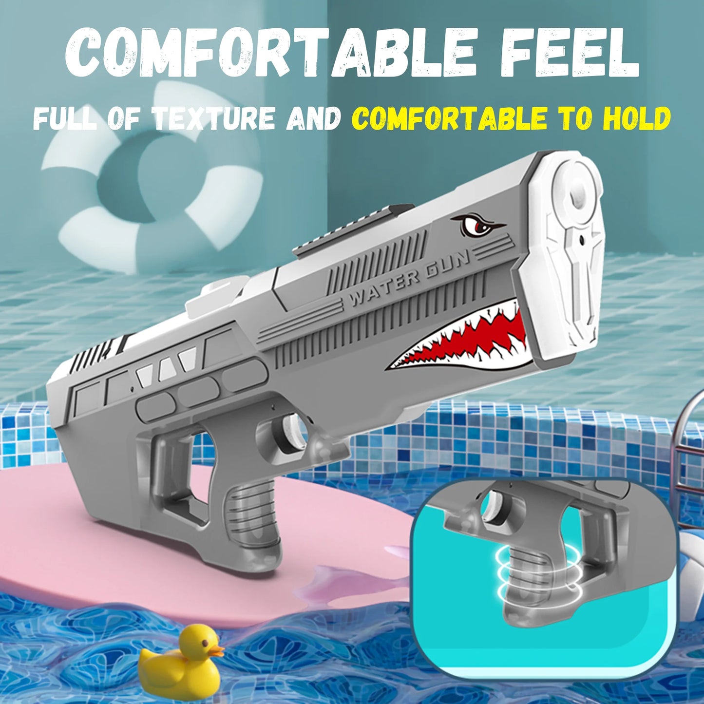 Hign-concerned Shark Electric Water Gun With Long Range
