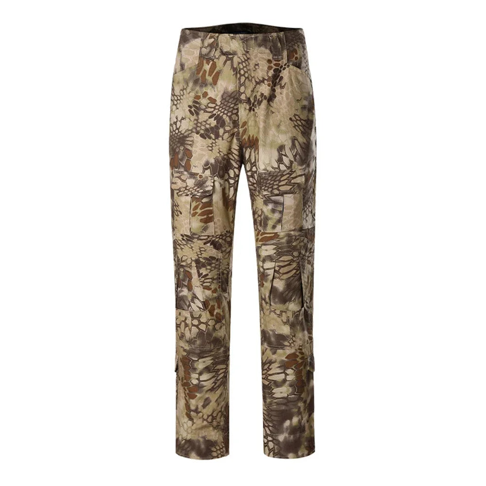 Combat Pants Tactical Camouflage Multicam For Outdoor Trekking Hunting