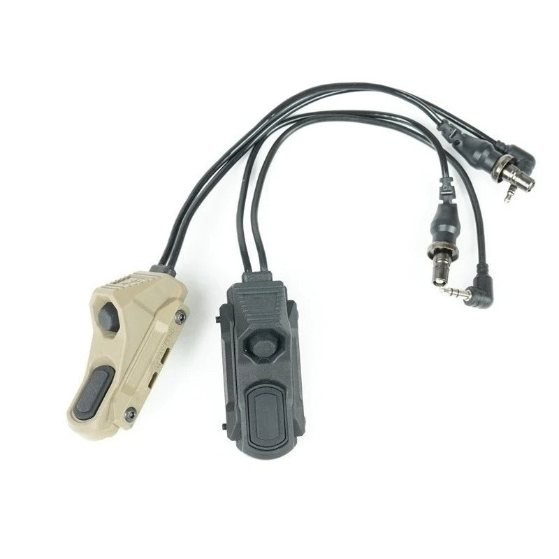 Tactical Dual Remote Pressure Switch for Picatinny Rails