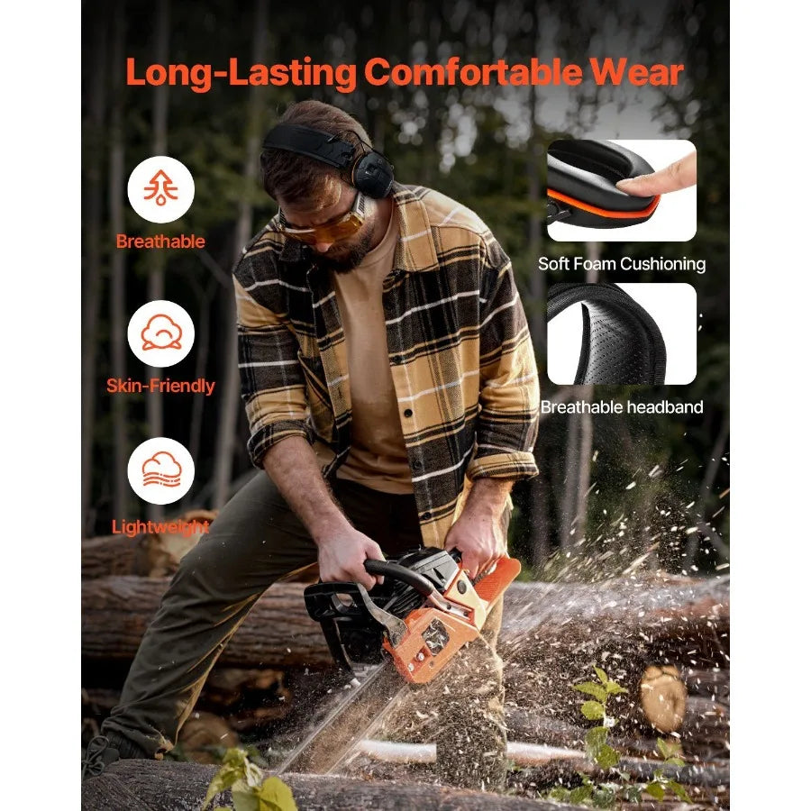 Hign-concerned Bluetooth Hearing Protection Earmuffs NRR23dB