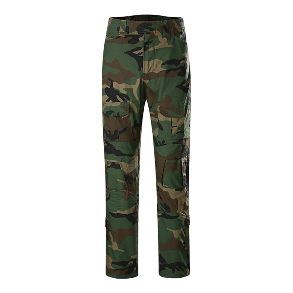 Combat Pants Tactical Camouflage Multicam For Outdoor Trekking Hunting