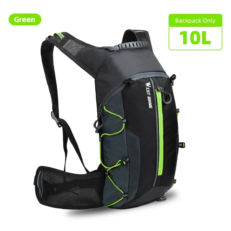 West Biking Water Repellent Hydration Backpack For Hiking Cycling