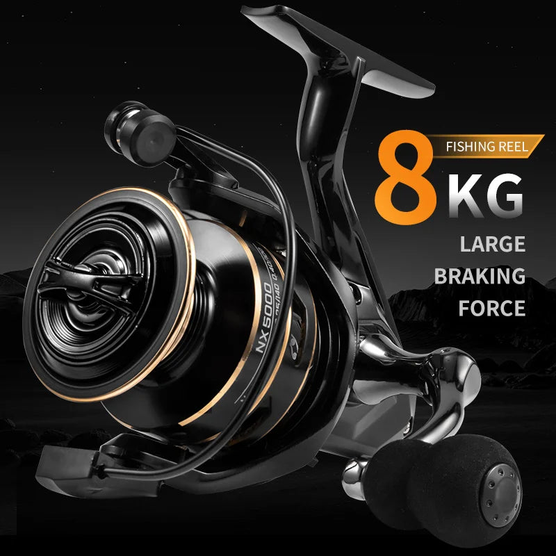 J-BARZILLA NX Spinning Fishing Reel Max Drag 10Kg Capacity