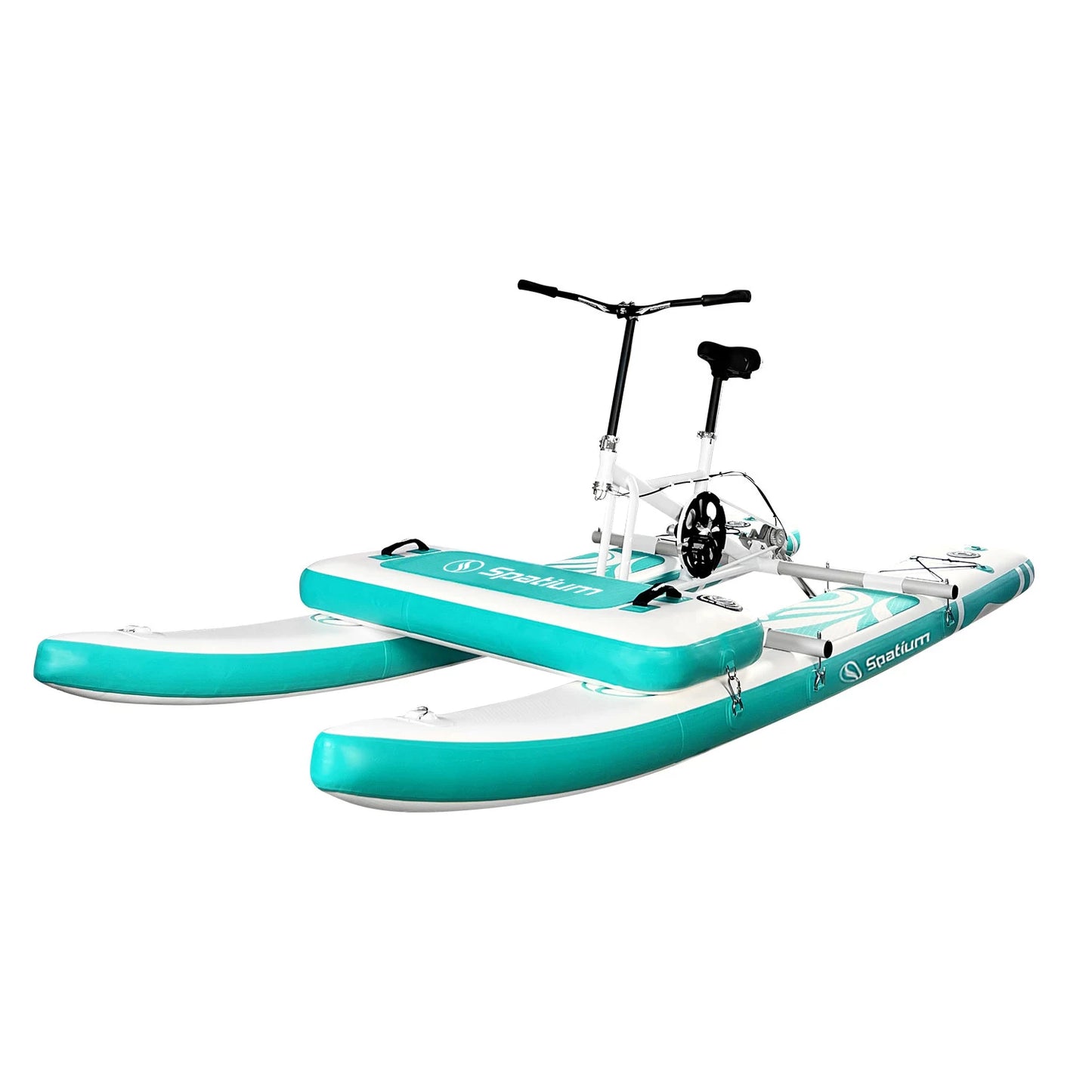 Spatium Water Bike 2.0 Inflatable Pedal Kayak Boat Stable