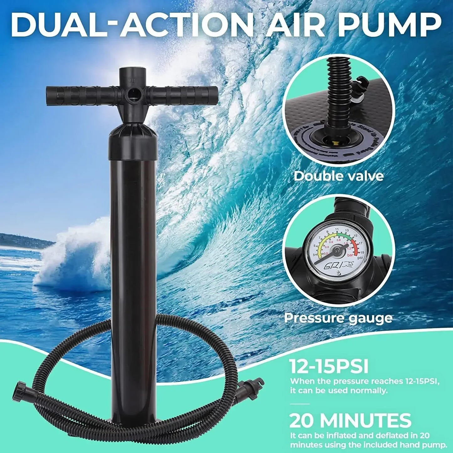 TLGREEN Inflatable Stand Up Paddle Board With Complete Kit