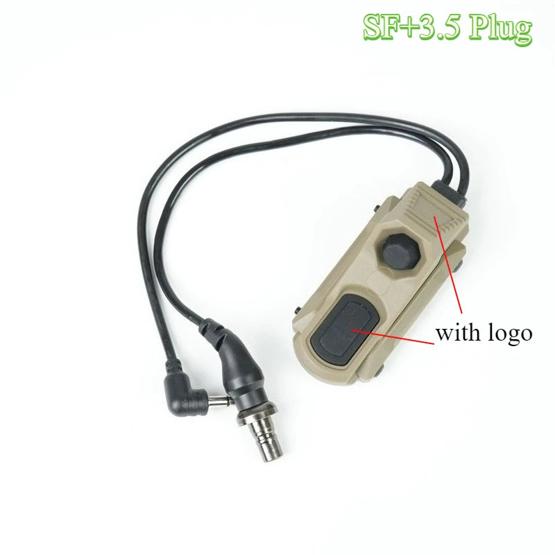 Tactical Dual Remote Pressure Switch for Picatinny Rails
