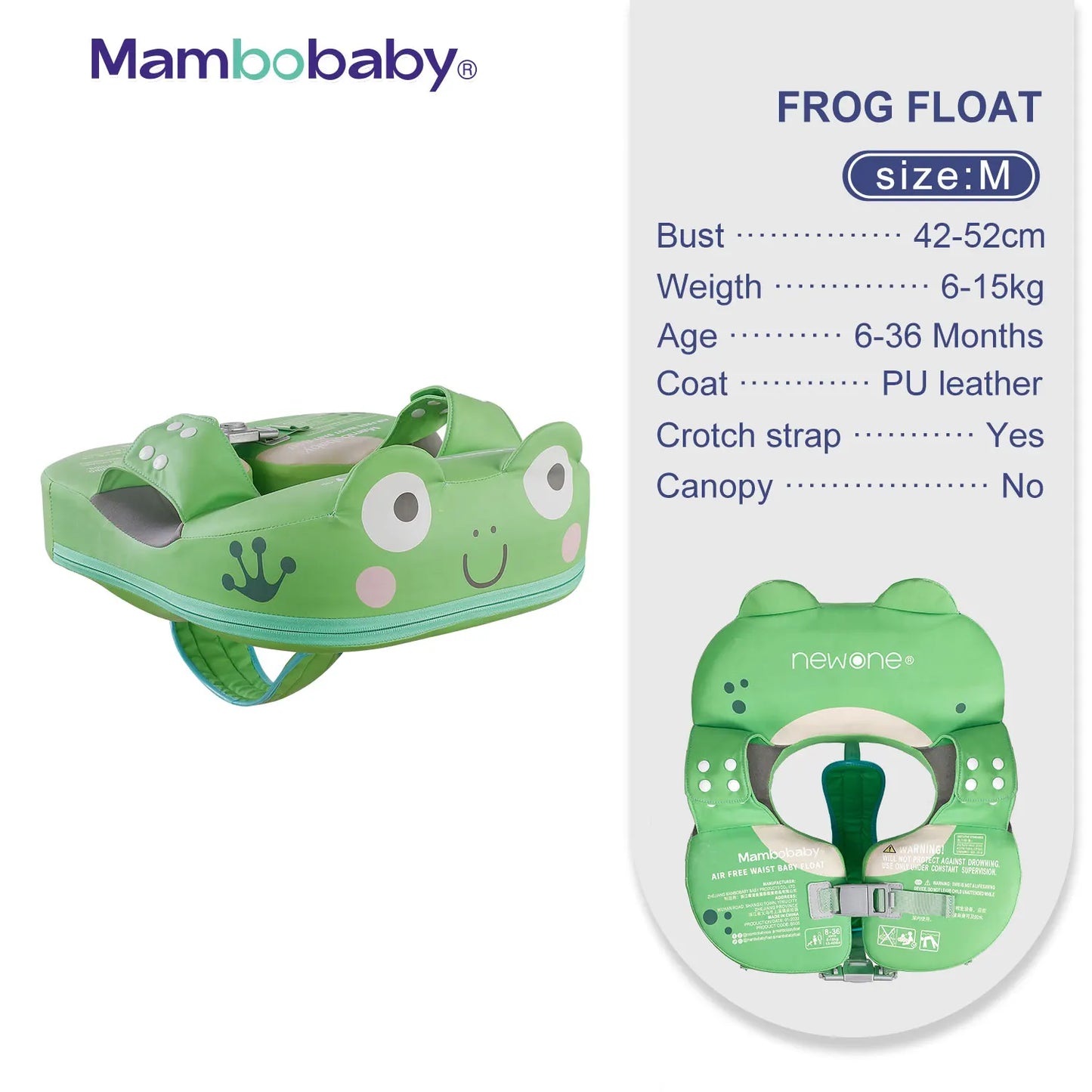 Mambobaby Baby Float Sunshade Ring For Pool