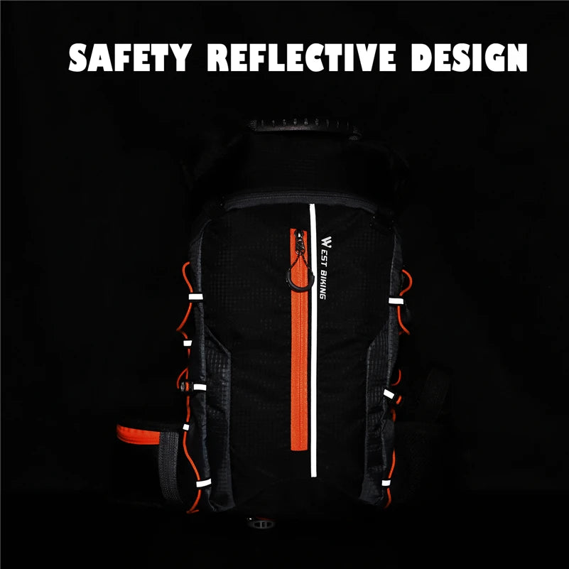 West Biking Water Repellent Hydration Backpack For Hiking Cycling